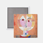 Senecio, Paul Klee Magneet (Voorkant / Achterkant)