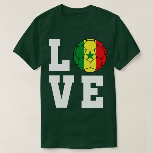 Senegal 6 t-shirt (Design voorkant)