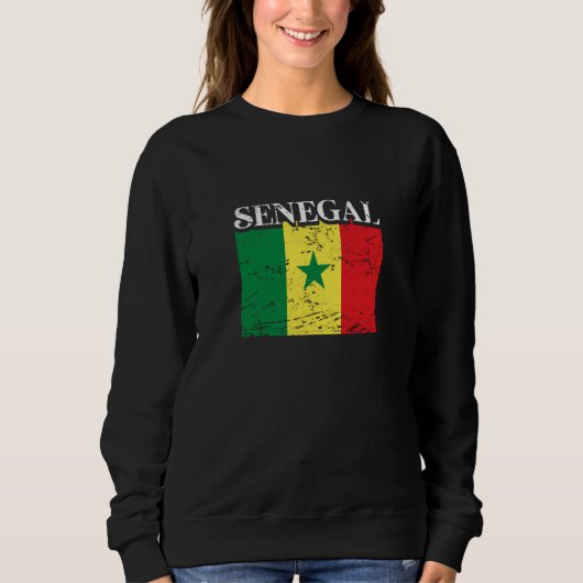 Senegal African Pride and Heritage Trui (Voorkant)