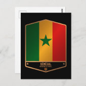 Senegal Briefkaart (Voorkant / Achterkant)