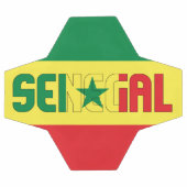 Sénégal Drapeau patriotique  (Plat)