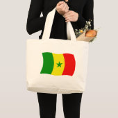 Senegal Flag Canvas tas (Voorkant (product))