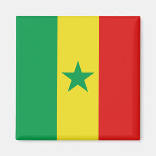 Senegal Flag Magnet Magneet