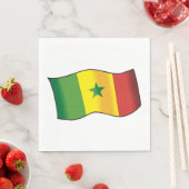 Senegal Flag Servet (Insitu)