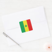 Senegal Flag Sticker (Envelop)