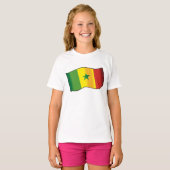 Senegal Flag T-shirt (Voorkant volledig)