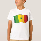 Senegal Flag T-shirt (Voorkant)