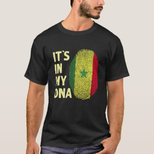 Senegal in mijn dna - Senegalese vlagteam Senegal T-shirt