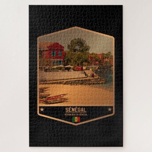 Senegal Legpuzzel (Verticaal)