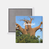 Senegal Magneet (Voorkant / Achterkant)