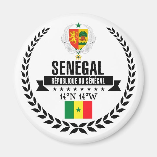 Senegal Magneet (Voorkant)
