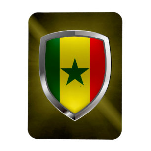 Senegal Metallic Embleem Magneet