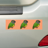 Senegal Parrot Bumpersticker (Op auto)