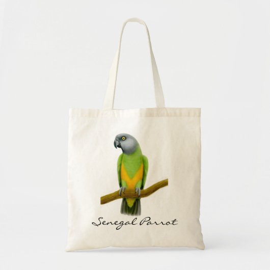 Senegal Parrot Canvas tas (Voorkant)
