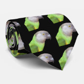 SENEGAL PARROT HEAD STROPDAS (Opgerold)