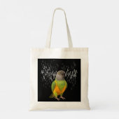 Senegal Parrot roepen Tote Bag (Achterkant)