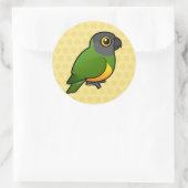 Senegal Parrot Ronde Sticker (Tas)