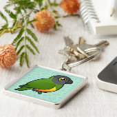 Senegal Parrot Sleutelhanger (Zijkant)