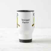 Senegal Poicephalus Parrot Travel Mug Reisbeker (Center)