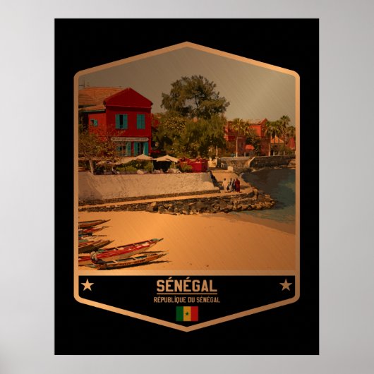Senegal Poster (Voorkant)