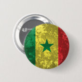 Senegal Ronde Button 5,7 Cm (Voorkant /achterkant)