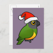 Senegal Santa Feestdagenkaart (Voorkant / Achterkant)