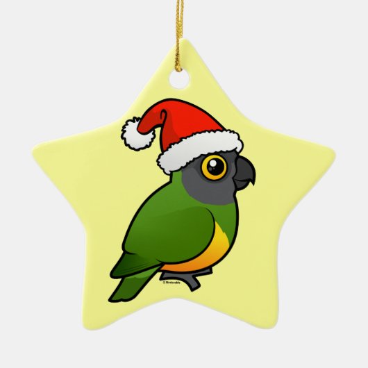 Senegal Santa Keramisch Ornament (Voorkant)