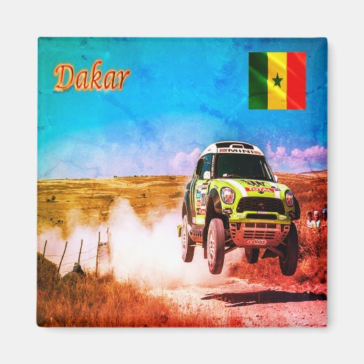 SENEGAL, Senegal, Afrika, Fridge Magneet (Voorkant)