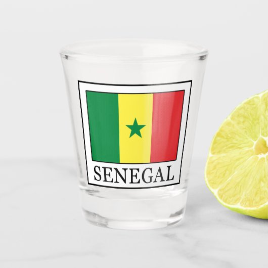 Senegal Shot Glas (Voorkant)