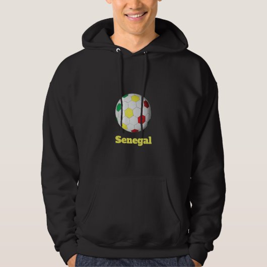Senegal Soccer Hoodie (Voorkant)
