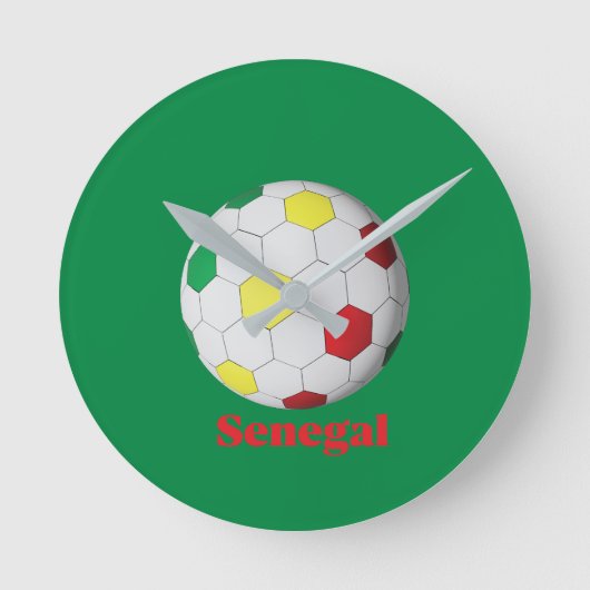 Senegal Soccer Ronde Klok (Voorkant)