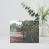 Senegal, Tafel, Zeichen Briefkaart (Staand voorkant)