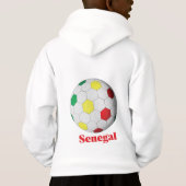 Senegal voetbal (Achterkant)