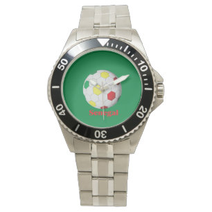 Senegal Voetbal Horloge