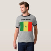 senegal, WOW. WOW! T-shirt (Voorkant volledig)