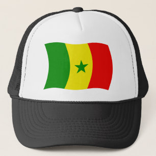 Senegalese Vlag Hoed Trucker Pet