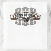 SENEN VAN STEENKOOL OVALE STICKER (Tas)