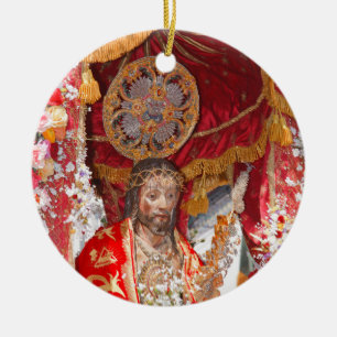 Senhor Santo Cristo dos Milagres Keramisch Ornament
