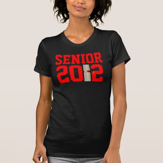 SENIOR 2012 T-shirt (Voorkant)