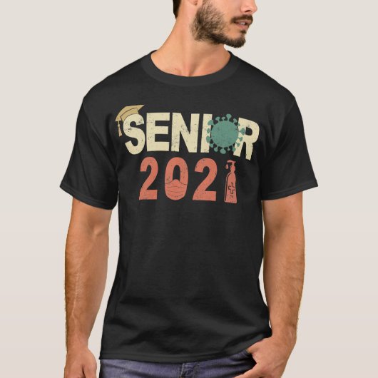 senior 2021 - klasse 2021 t-shirt (Voorkant)