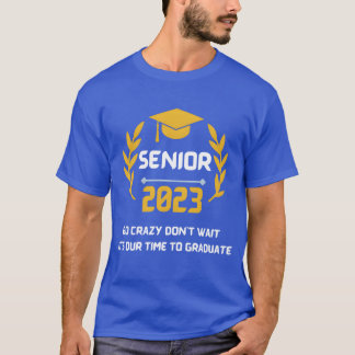 SENIOR 2023 afstudeer MATCHENDE KLAS van 2023 leuk T-shirt