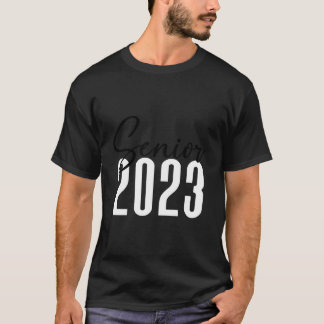 Senior 2023 K Klas Van 2023 Schoolkleur Decoratie T-shirt