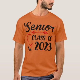 Senior 2023 Klasse van 2023 Afstuderen 40 T-shirt