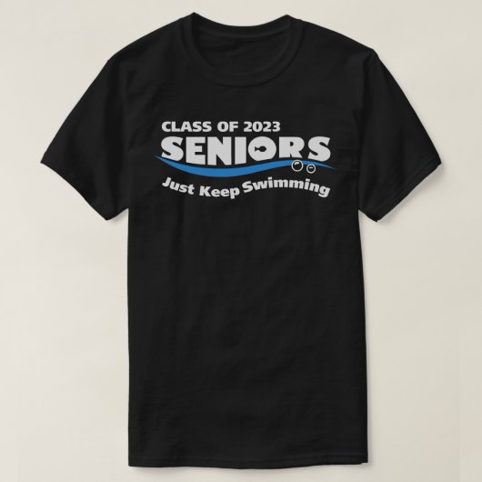 Senior 2023 Klasse van 2023 Afstuderen 45 T-shirt (Design voorkant)
