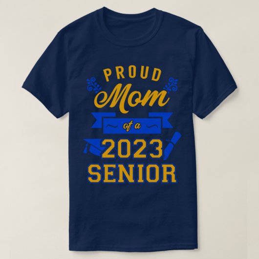 Senior 2023 Klasse van 2023 Afstuderen 6 T-shirt (Design voorkant)
