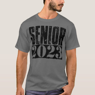 Senior 2023 Zwart Tekst T-shirt