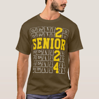 Senior 2024 4 t-shirt