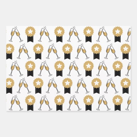 Senior 2024 KLASSE van 2024 Afstuderen Inpakpapier Vel (Voorkant 2)