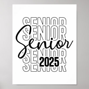 Senior 2025 Afstuderen College University Afstuder Poster