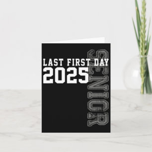 Senior 2025 Afstuderen Mijn laatste eerste dag van Kaart